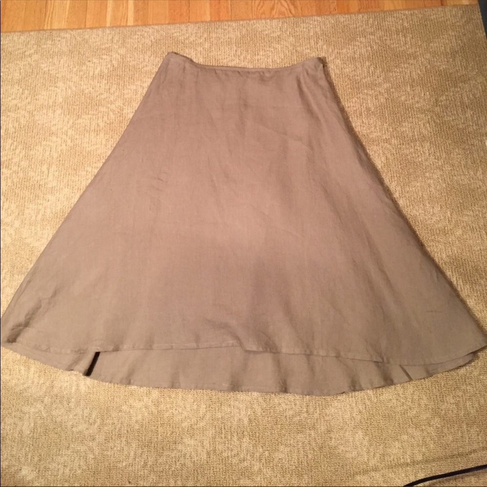Eileen Fisher Irish Linen Skirt